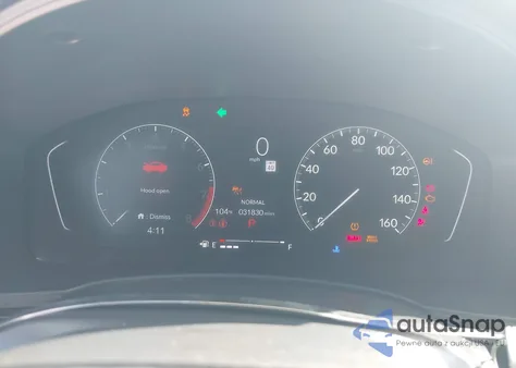 2022 Honda Civic Sport z USA, uszkodzony, nr VIN 2HGFE2F51NH604591